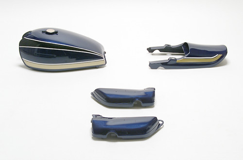Made to order Z900 exterior set blue tiger | yoctosec.design