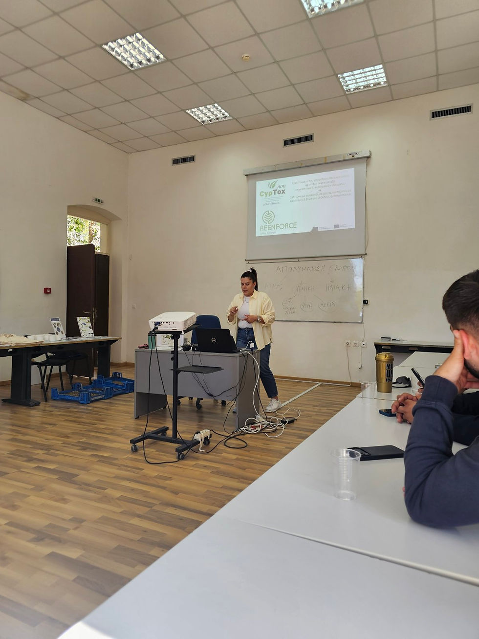 REENFORCE at the Agricultural School of Messara!