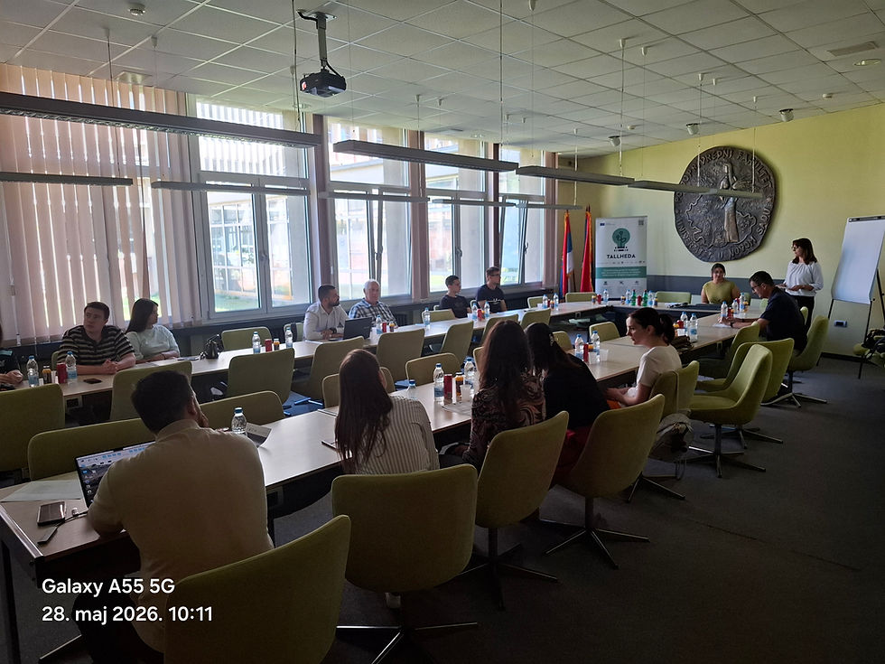 TALLHEDA 4th Brainstorming Visit to the University of Novi Sad!