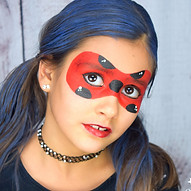 Ladybug Maske schminken Kinder