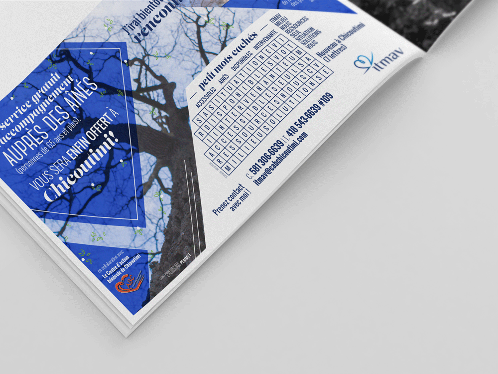 Publicité journal, journal, pub, ITMAV