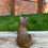 Thumbnail: Cast Iron Fox Sculpture