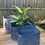 Thumbnail: Set Of Three Galvanised Rectangle Planters