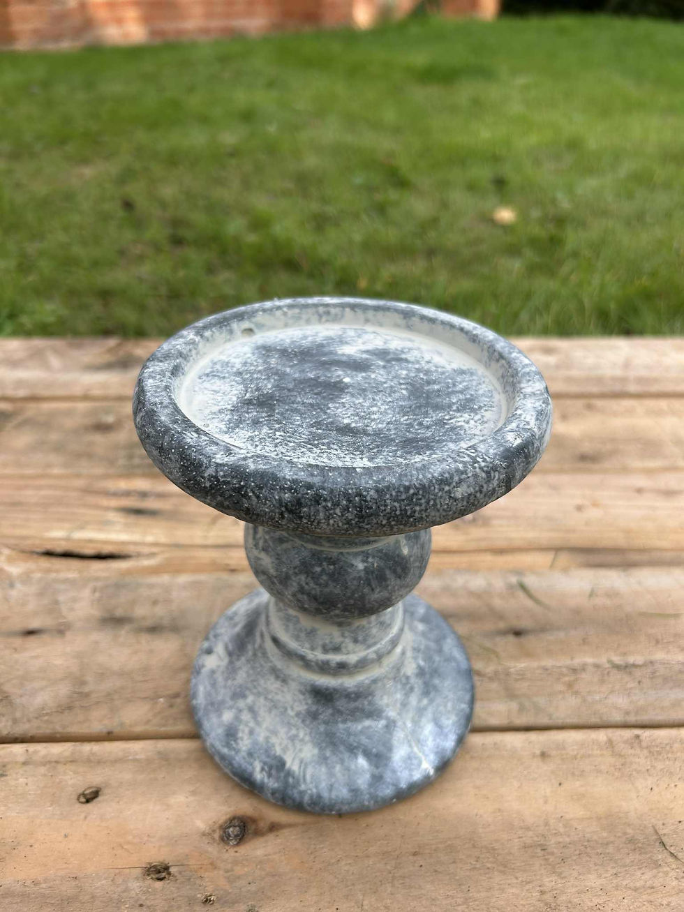 Thumbnail: Set of 2 Country Grey Candle Holder