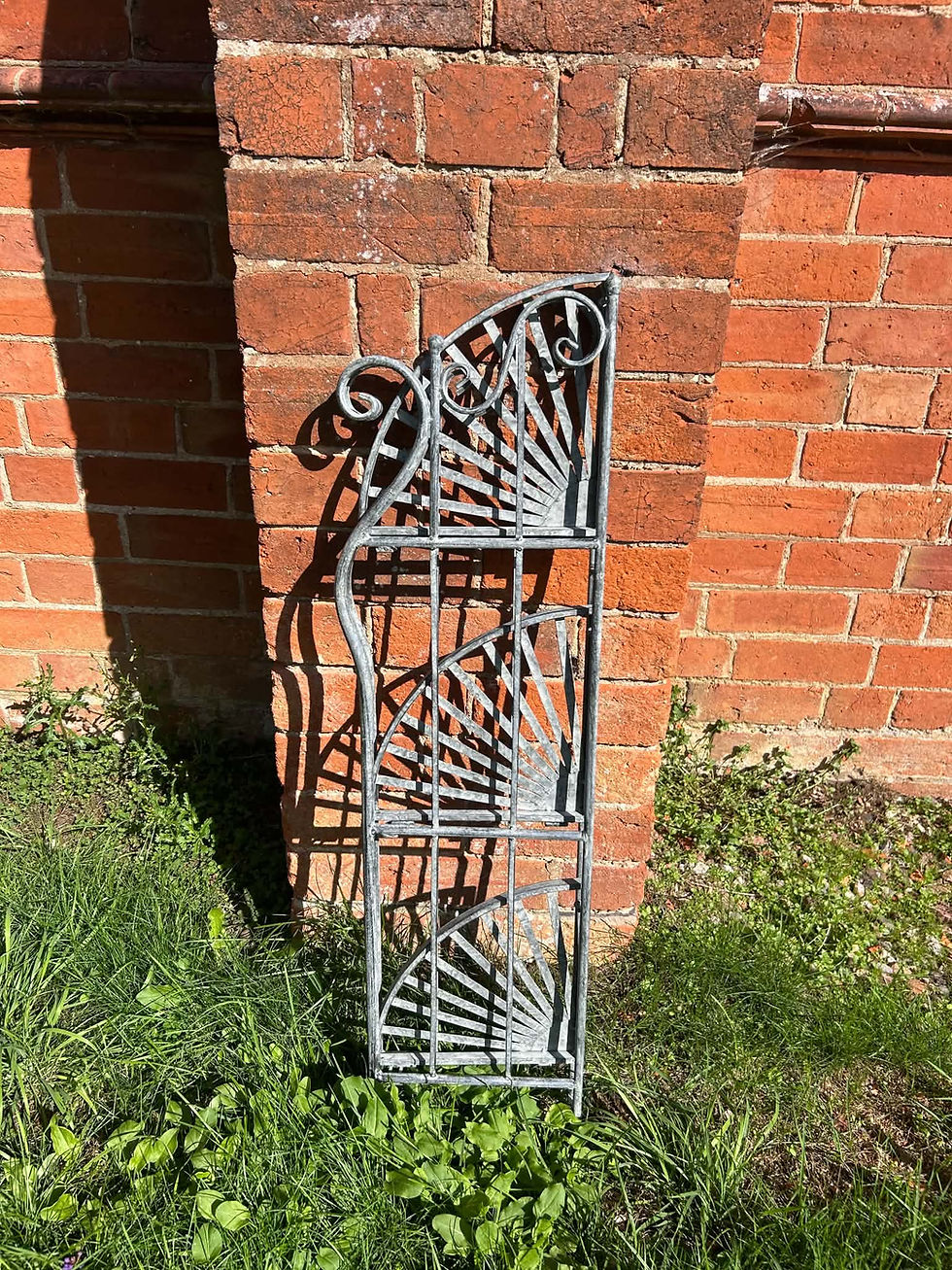 Thumbnail: Grey Folding Corner Plant Stand