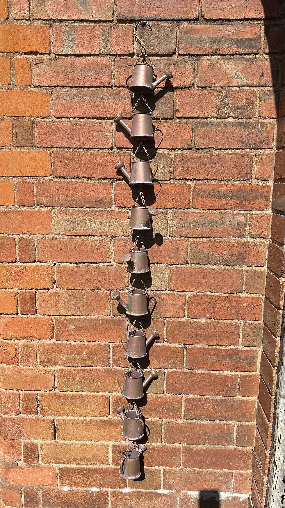 Thumbnail: Rose Gold Watering Can Rain Chain