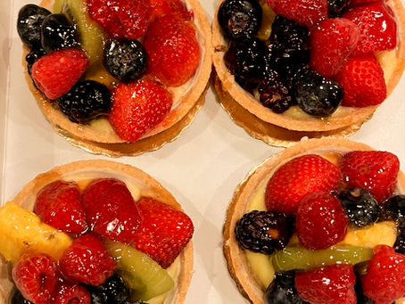 colorful pastries