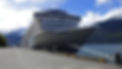 Crystal Serenity cruise ship in port