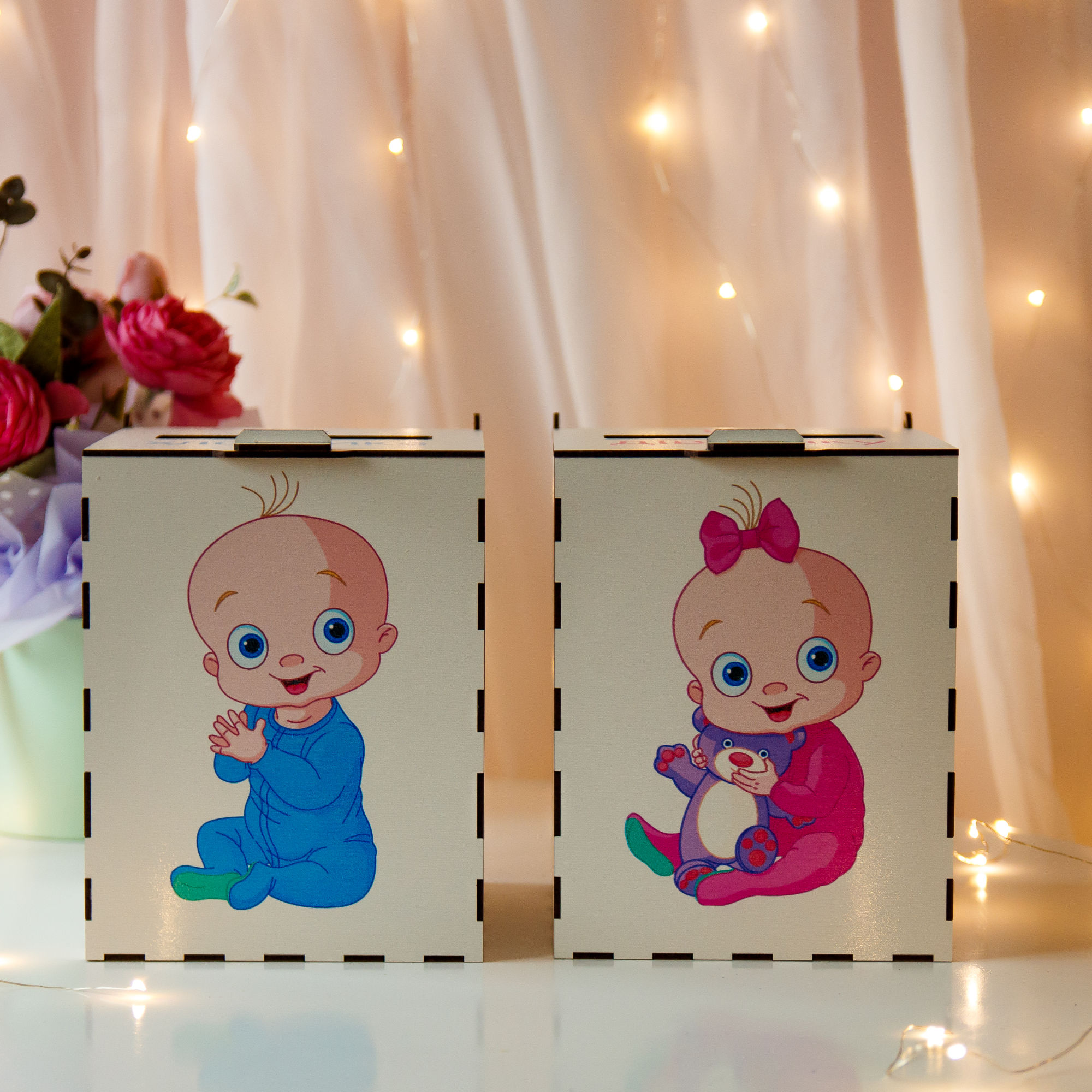 Коробки на хлопчика/на дівчинку
