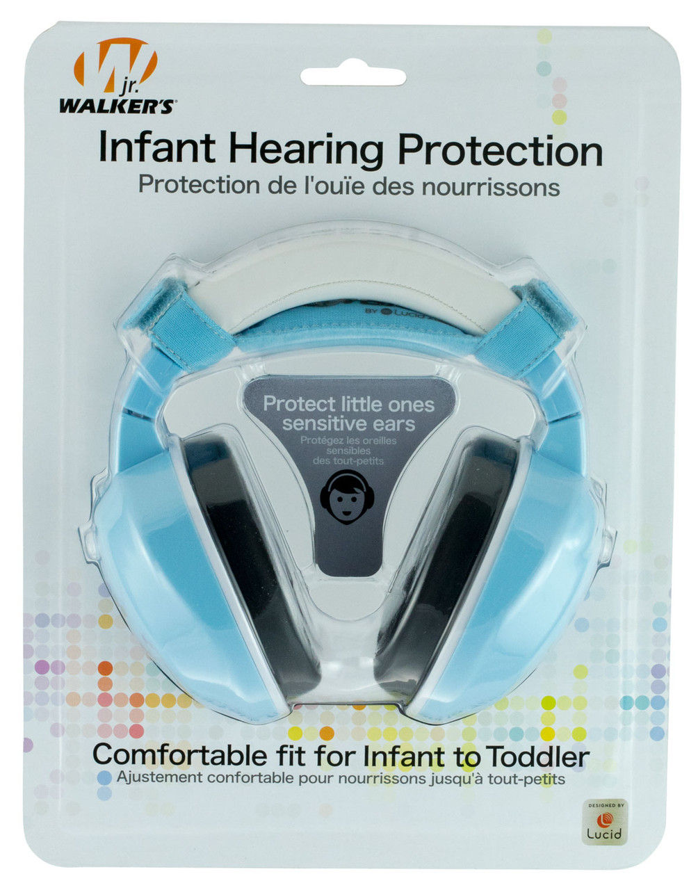 Walker's GWP-INFM-BL Infant To Toddler Passive Muff - Baby Blue