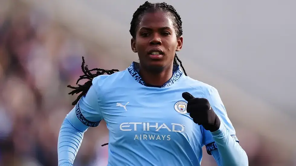 Khadija Shaw has her sights set on silverware with Manchester City this season (Mike Egerton/PA)