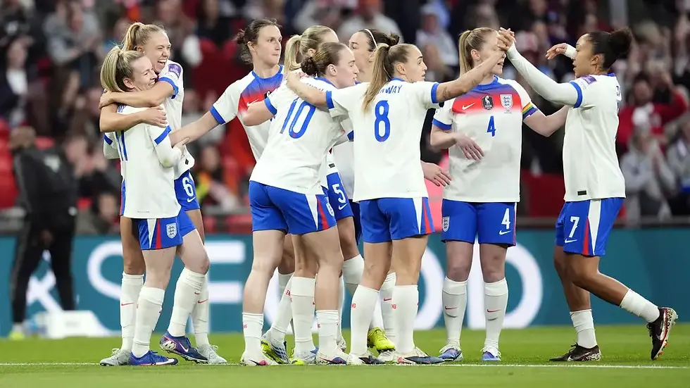 Lauren Hemp scored as England beat Spain (Nick Potts/PA)