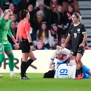 England striker Michelle Agyemang sidelined for season with ACL inj