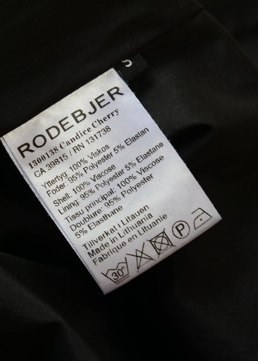 Thumbnail: Rodebjer Candice Cherry Dress | S