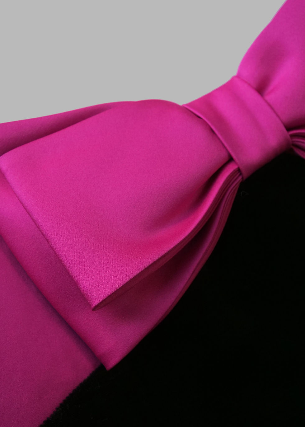 Thumbnail: Frank Usher Vintage Velvet Bow Dress | M