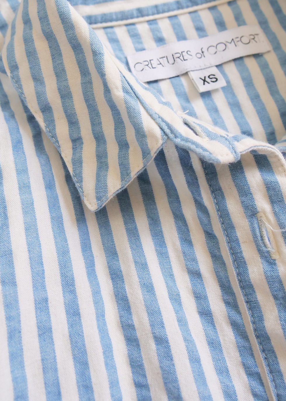 Thumbnail: Creatures of Comfort Striped Shirt Dress | XS