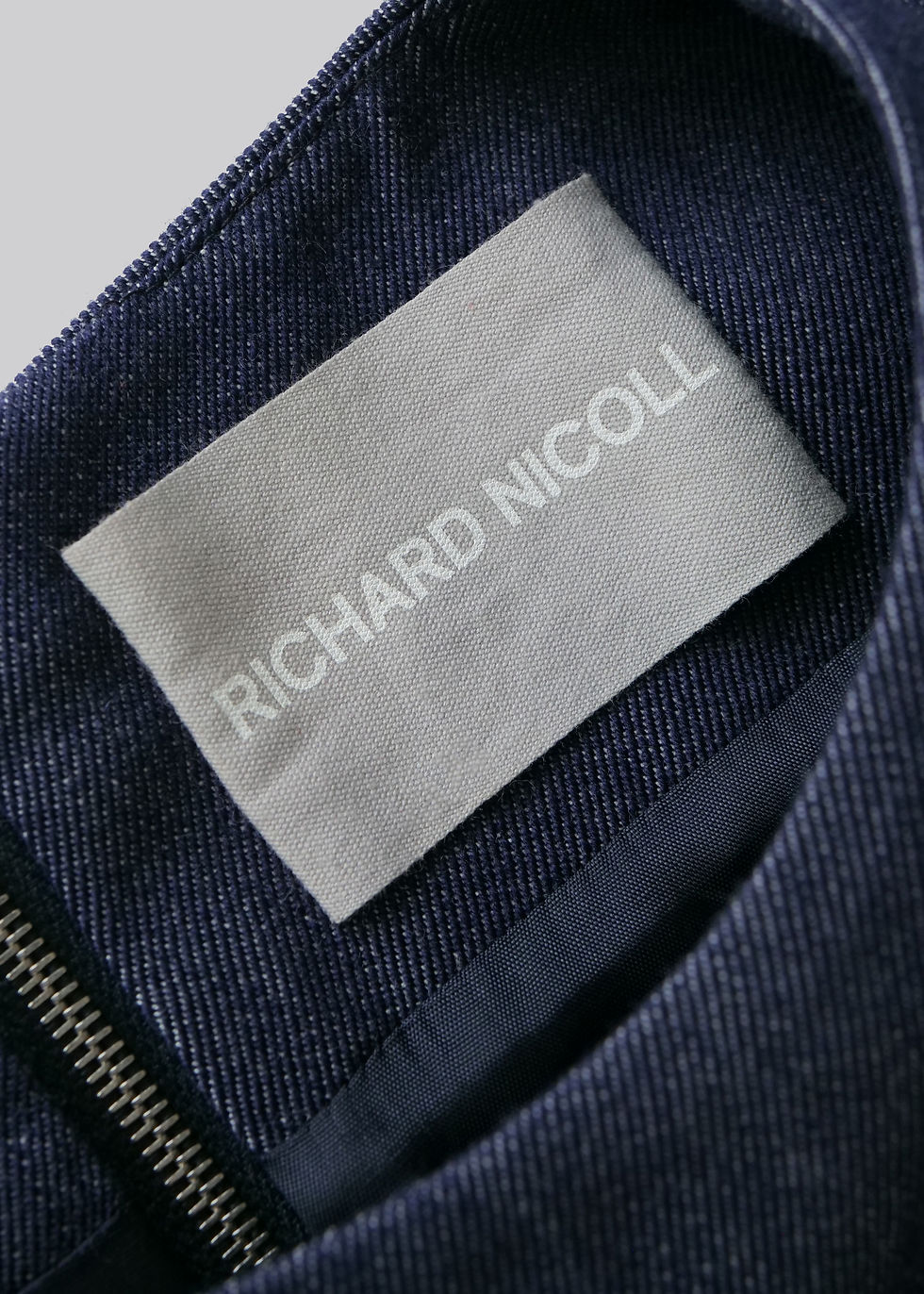 Thumbnail: Richard Nicoll Wool Twill Twist Dress | UK 12