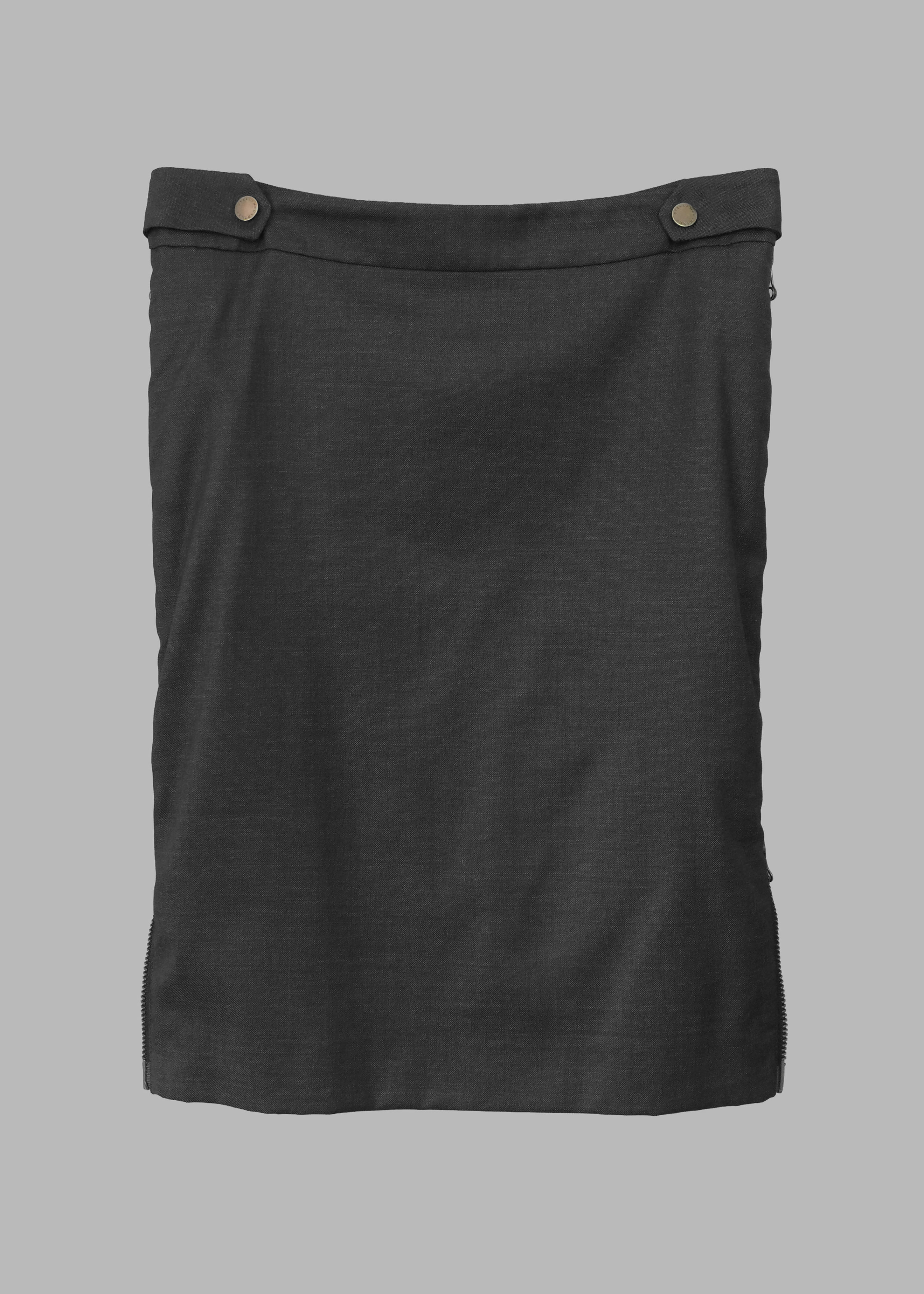 Stella McCartney Grey Wool Skirt | UK 8