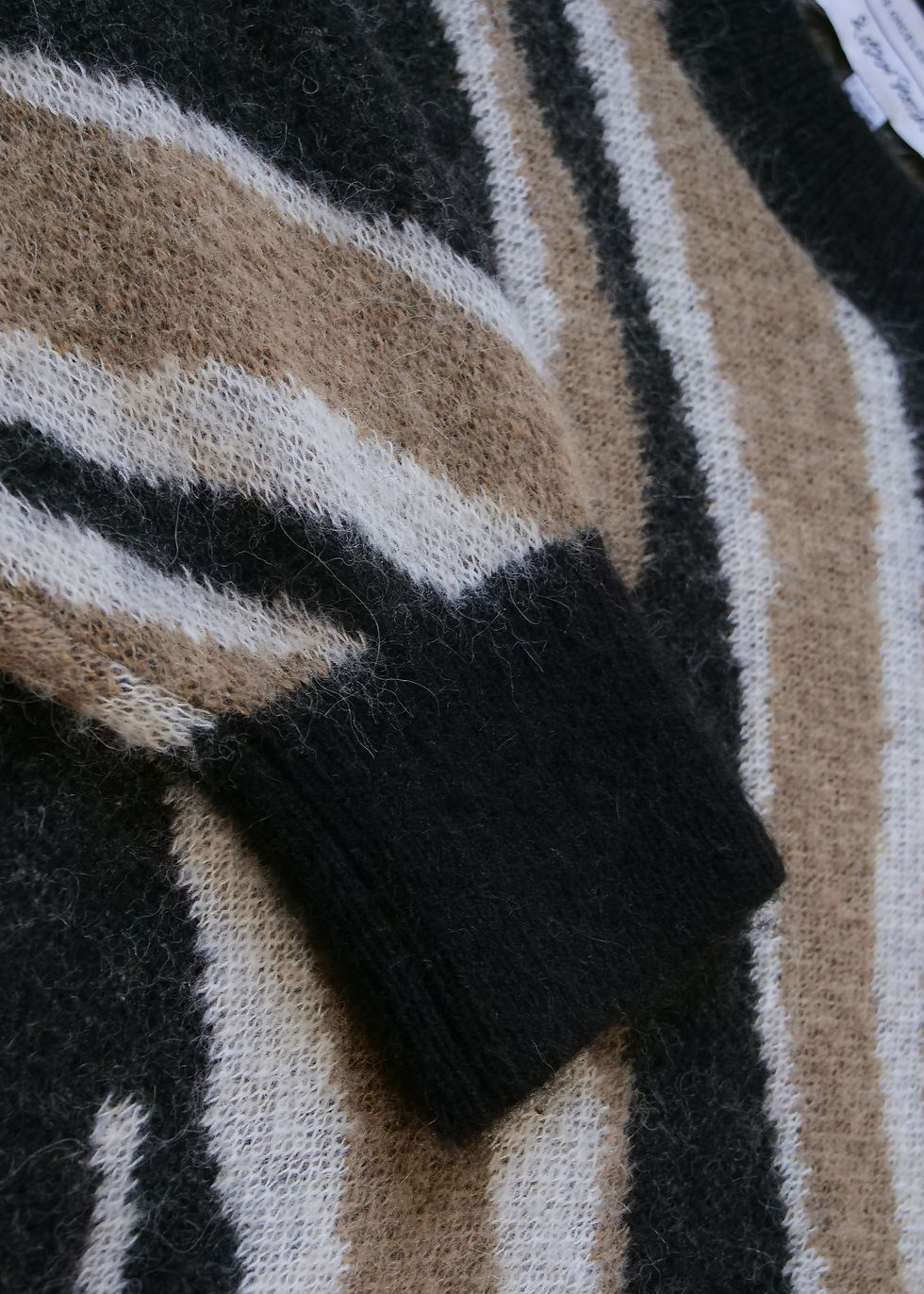 Thumbnail: & Other Stories Alpaca Blend Zebra Jumper | XS
