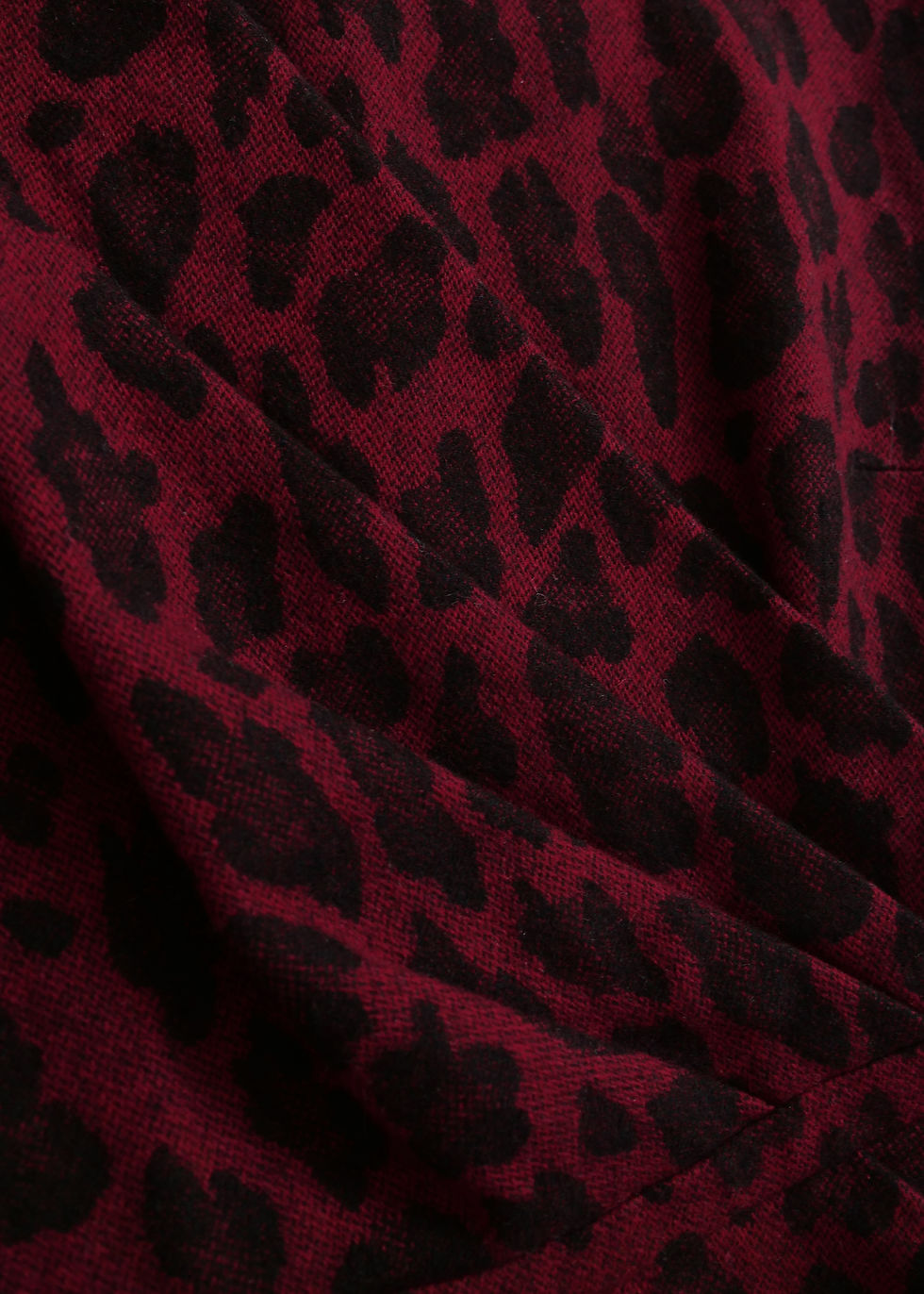 Thumbnail: Karen Millen Wool Leopard Pencil Dress | UK 6