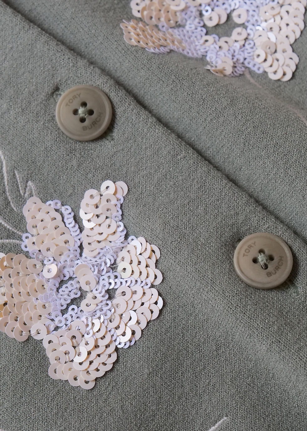 Thumbnail: Tory Burch Embellished Cardigan | XS