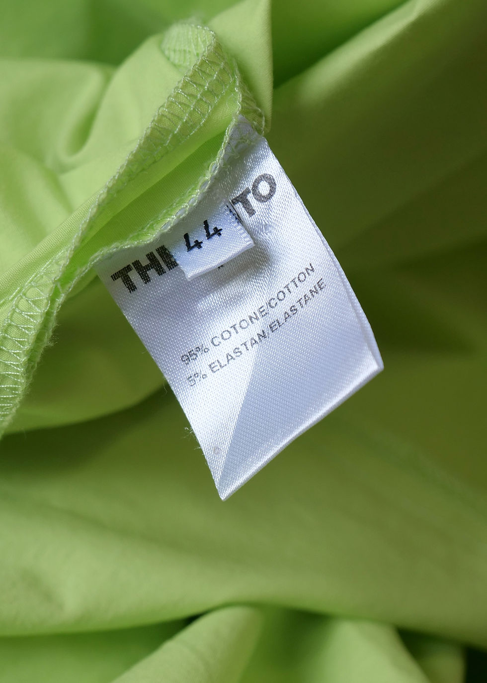 Thumbnail: The Abito Green Poplin Shirt Dress | UK 10