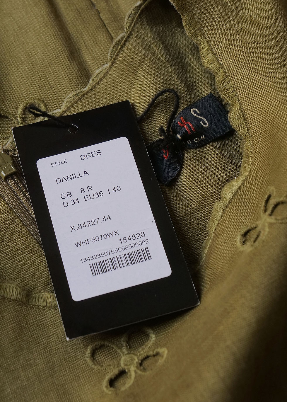 Thumbnail: DAKS Danilla Linen Dress | UK 8