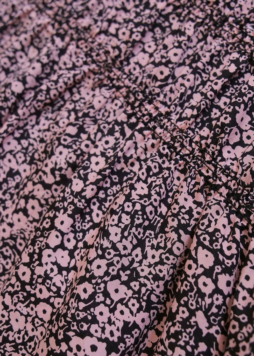 Thumbnail: Arket Floral Smocked Dress | UK 6