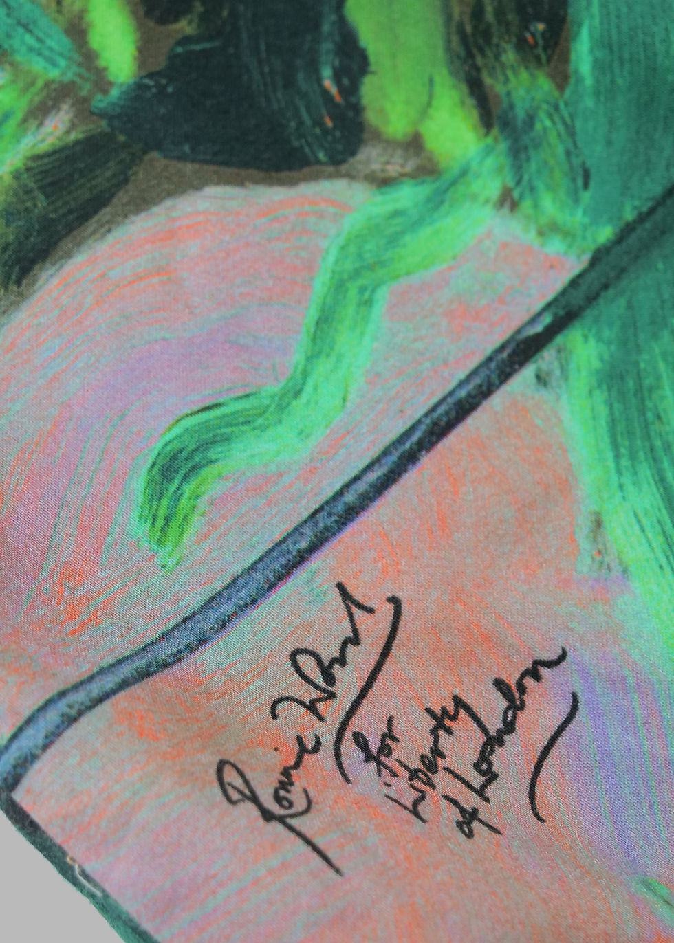 Thumbnail: Liberty Ronnie Wood Orchid Shift Dress | UK 6
