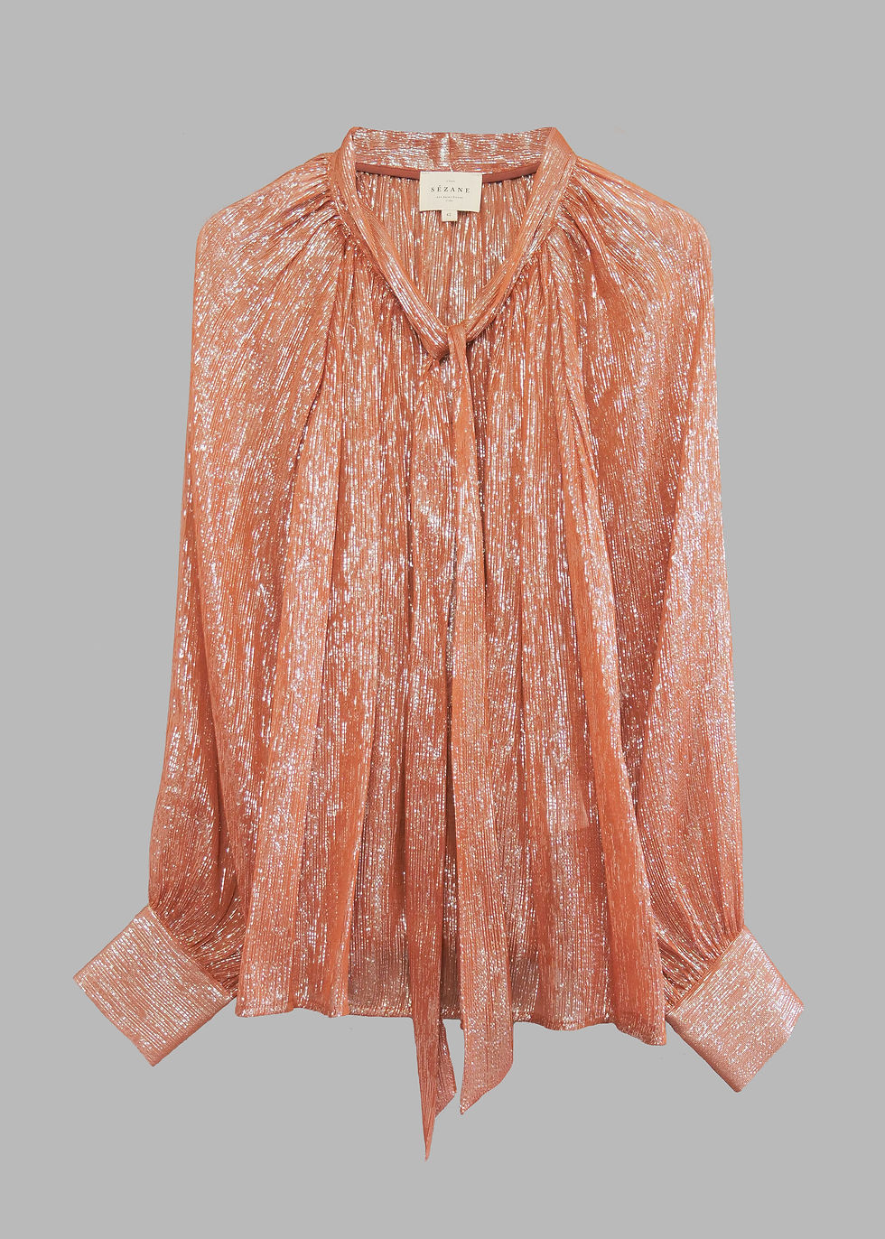 Sézane Zelda Lurex Blouse | UK 14