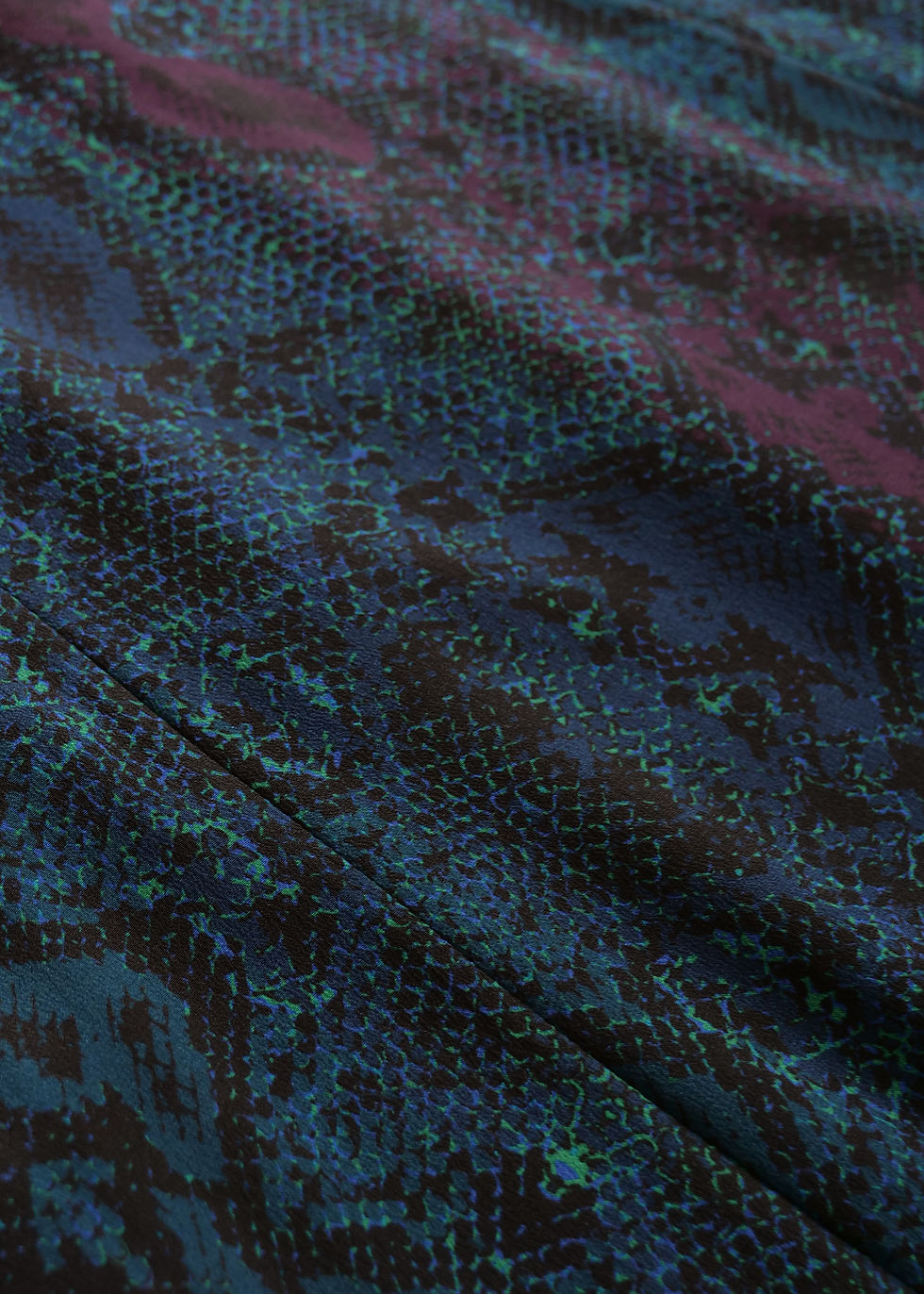 Thumbnail: Pyrus Silk Snake Maxi Dress | S