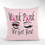 Thumbnail: "Wink Pink" Throw Pillow