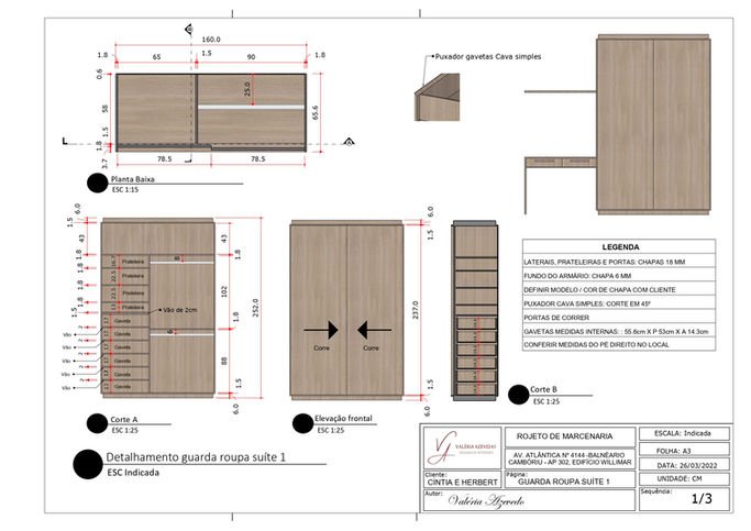 Prancha de marcenaria