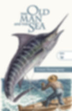 The Old Man and the Sea, Ernest Hemingway Books, Purple Book House Publication Books, Novel, English Books, English, Online B