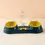 Thumbnail: 3 In 1 Automatic Double Pet Bowl with Water Feeder - Perfect for Dogs and Cats - Keeps Food and Water Fresh and Clean - Ideal