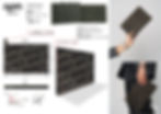 APM Monaco dark green canvas flat pouch tech pack designed by Bastien Carsana, with black graffiti patterns.