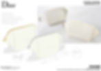 White Christian Dior makeup bag tech pack designed by Bastien Carsana, made from white cross PU with an embossed logo