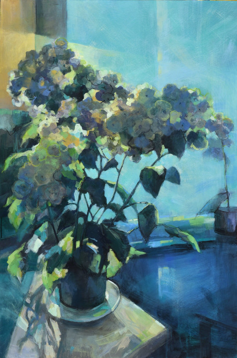 Window Lights painting by Cindy Bouwers