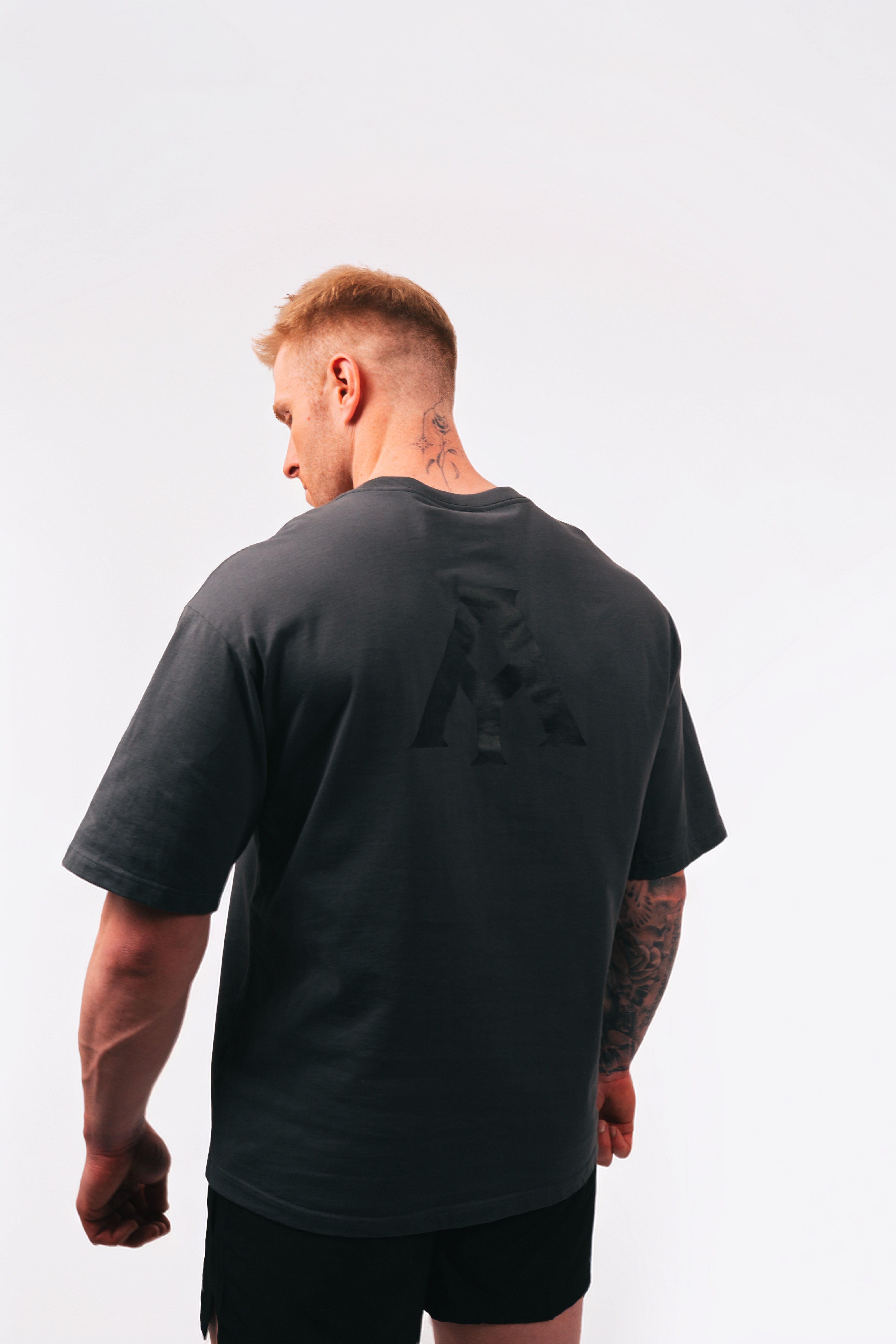 AHIMIHA OVERSIZED_STREET_TEE     DARK GREY