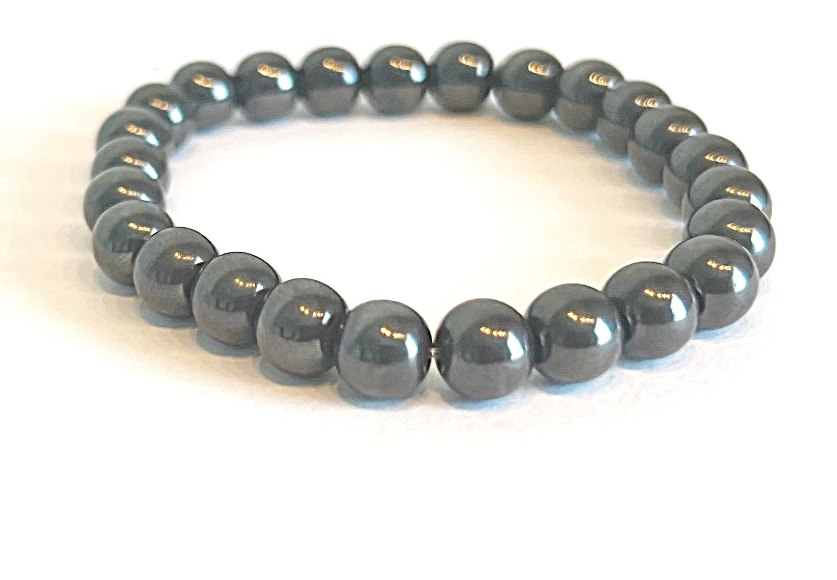 Black Hematite Bracelet 8mm