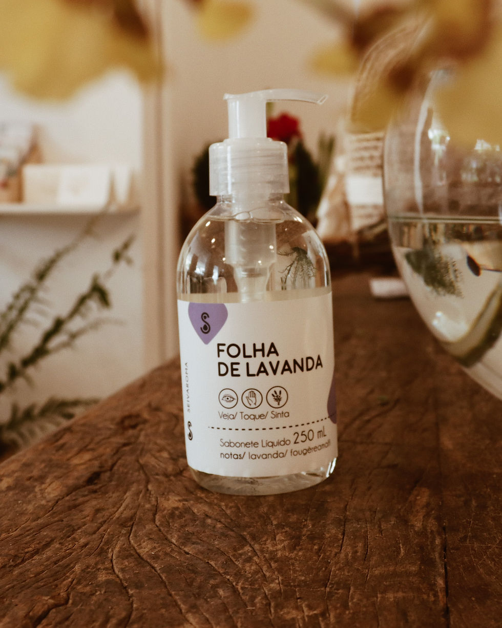 Sabonete líquido FOLHA DE LAVANDA 250ml