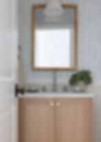 bathroom linen cabinet with hamper