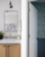 bathroom linen cabinet with hamper