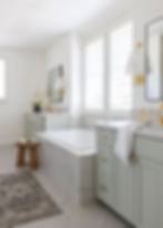 bathroom linen cabinet with hamper