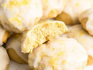 Biscoitos de Ricota de Limão