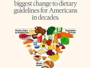 As novas diretrizes alimentares dos Estados Unidos finalmente alcançam a ciência