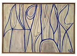 大沢昌助「村の祭り」1991 版画 大沢昌助「村の祭り」1991 版画 （