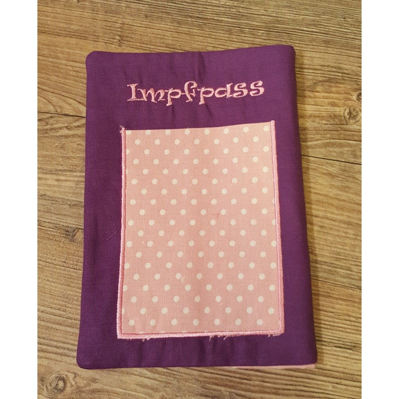 Miniaturbild: U-Hefthülle mit Impfpassfach Baby Rosa