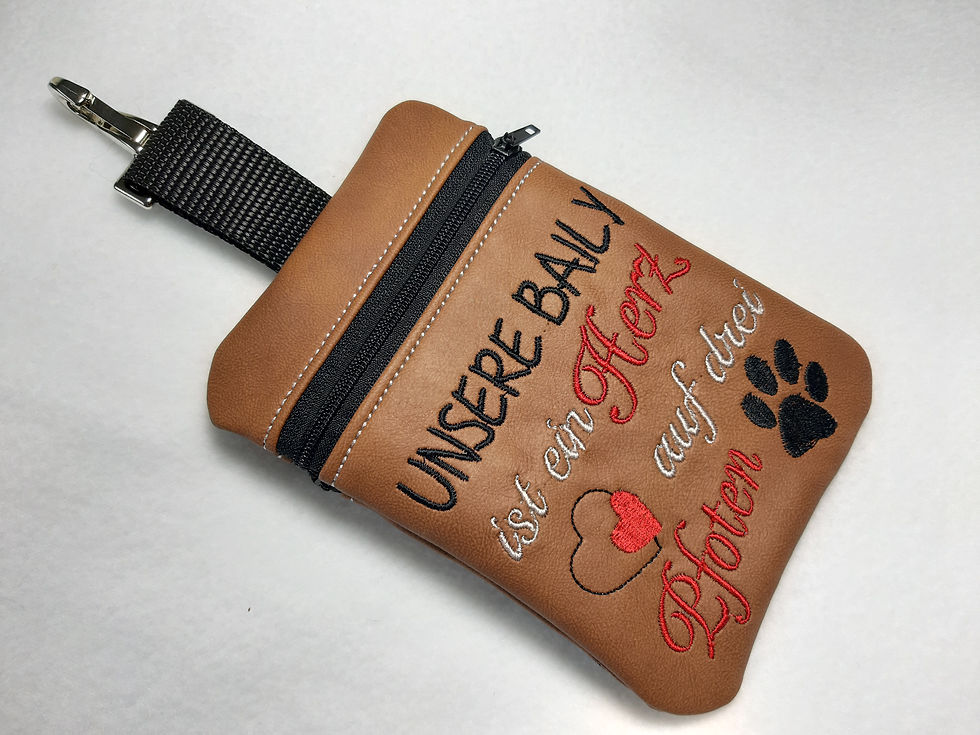 Miniaturbild: Hundekotbeutel- und Leckerlitasche Baily