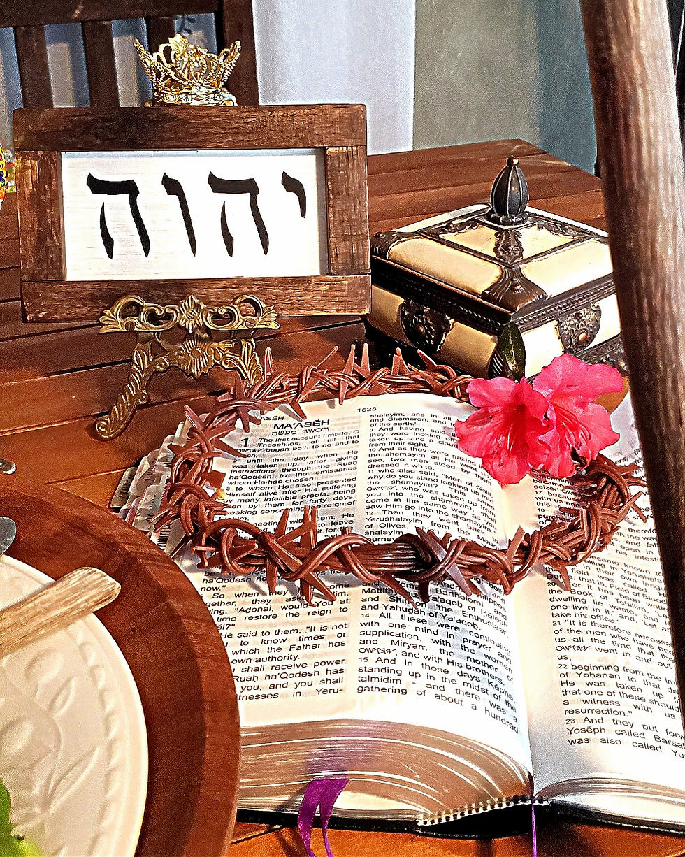 My Pesach Table & Alabaster Box